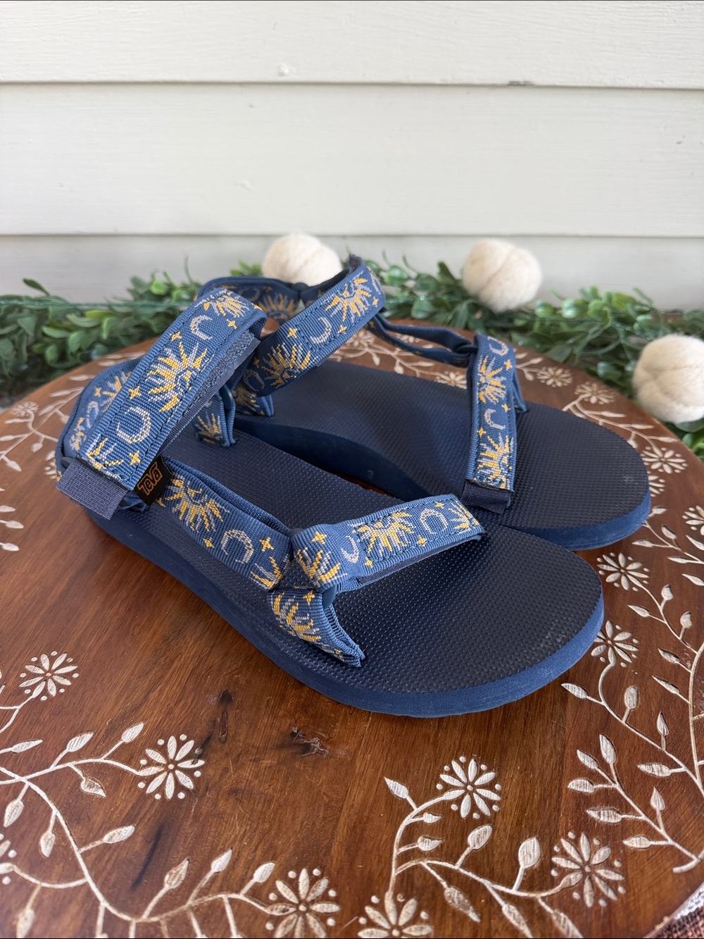 Teva Blue Sun & Moon Sandals